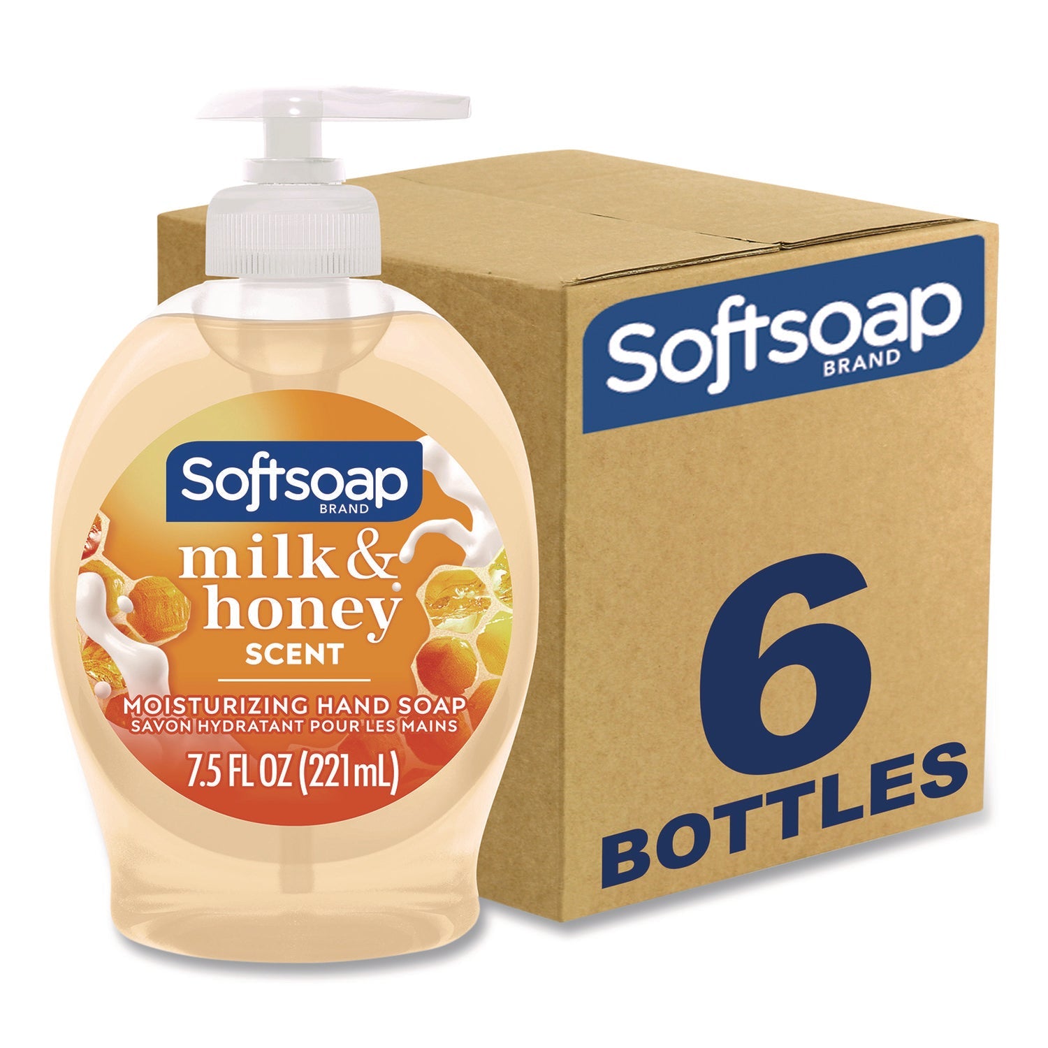 softsoap-r-liquid-hand-soap-pumps-milk-and-honey-scent-7-5-oz-6-carton-cpcus04965act_1